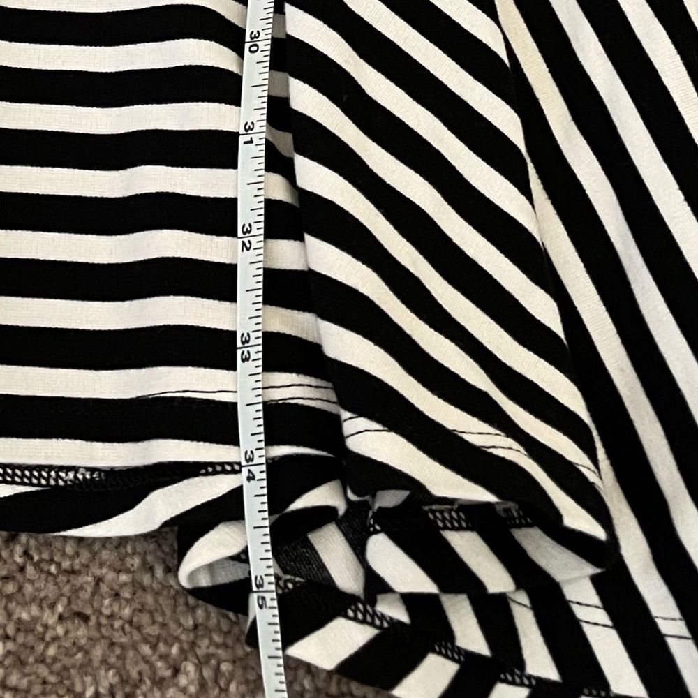 Ralph Lauren Sz PM petite medium striped flounce dress - Picture 10 of 11